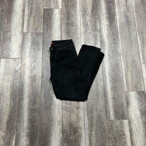 Sasson Black Distressed Jeans‎